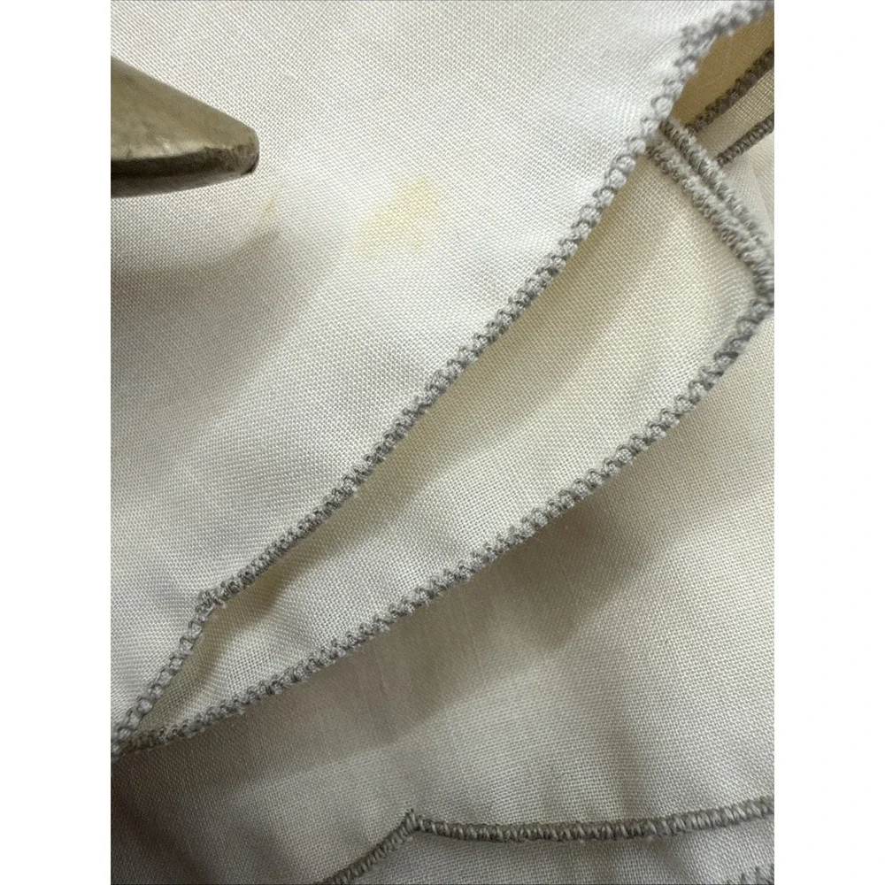 Vintage Set of 8 Embroidered Linen Napkins Table Linens Decor 15